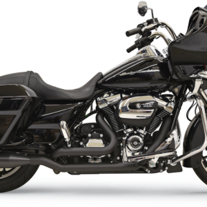 True-Dual Down Under Headpipes - Black - M8
