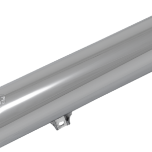 Twin Slash Slip-On Muffler - Chrome - Softail