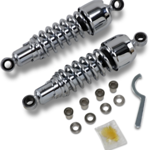 Replacement Shock Absorbers - 11.5" - Chrome