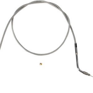 Stainless Steel Throttle Cable - +6" - '02-'07 Touring
