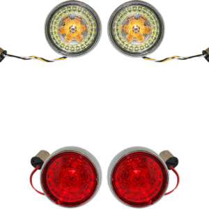 Full Bullet Turn Signal Conversion Kit - Chrome