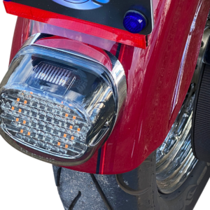 Taillight w/ Integrated Turn Signal - Top Window - Smoked Lens