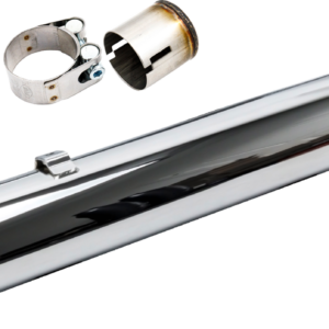 2-into-1 Swindler Exhaust Conversion Kit - 4" - Chrome - M8 Touring