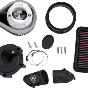 Stealth Air Cleaner Kit with Cover - Chrome - Indian