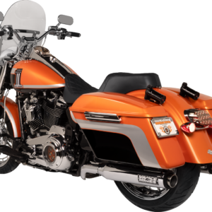Bullet Turn Signal - 1156 - Chrome - Red Lens