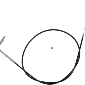 Black Vinyl Throttle Cable - +6" Size - 49-1/2" Length