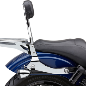 Backrest Kit - 14" - Chrome - Dyna