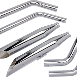 Classic Deluxe Exhaust - Chrome - VN1500