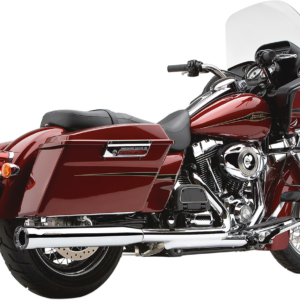 Slip-On Mufflers with Race-Pro Tips - 3" - Chrome - '95-'16 FLHT