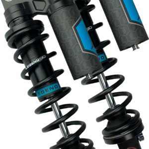 REVO ARC Piggyback Shocks - 13" - Heavy Duty - Black - '99-'17 Dyna