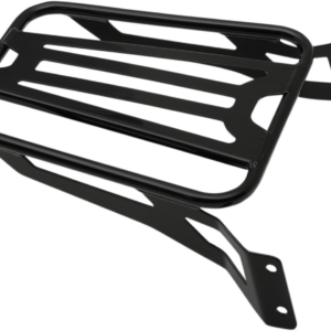 Sissy Bar Luggage Rack - Black - Tubular