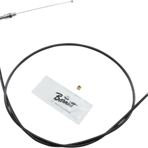 Black Vinyl Throttle Cable - +6" Size - 41" Length