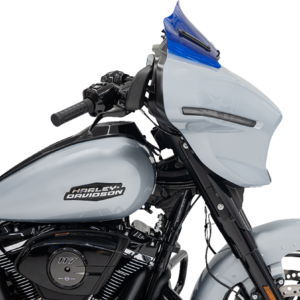 Kolor Flare® Windshield - 8" - Blue - '23-'25 FLHX