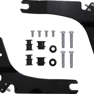 Backrest Kit - 11" - Black - Softail