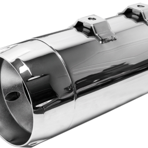 4-1/2" MK45 Performance Mufflers - Chrome with Chrome Thruster
