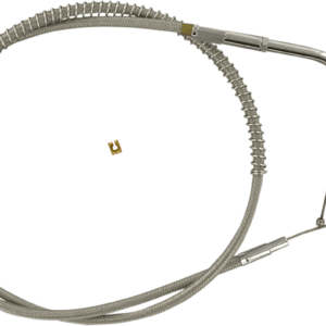 Stainless Steel Idle Cable - +6" - '06-'17 Dyna