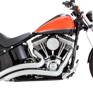 2-into-2 Big Radius Exhaust System - Chrome