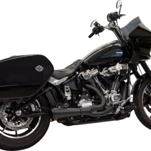 2-into-1 Ripper Exhaust System with Megaphone Muffler - Black - 49-State - M8 Softail