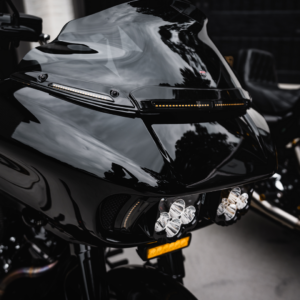LED Windshield Trim - Gloss Black