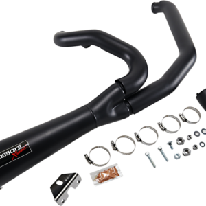 Short 2:1 Exhaust for FL - Black