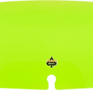Ice Flare® Windshield - 4" - Green Ice - '14-'25 FLHT/FLHX