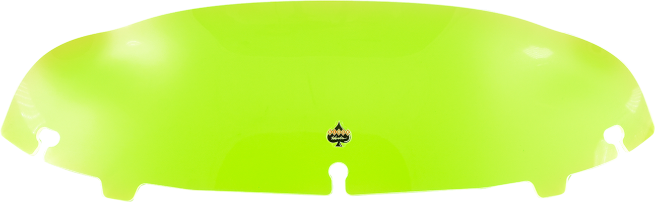 Ice Flare® Windshield - 4" - Green Ice - '14-'25 FLHT/FLHX