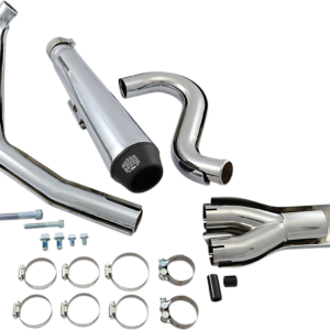 El Diablo Exhaust - Chrome - '88-'06 Softail