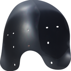 Billboard Flare® Windshield - 17-1/2" - Dark Smoke - '86-'25 Harley-Davidson®