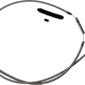 High-Efficiency Stainless Steel Clutch Cable for Harley-Davidson - +8" - '21-'24 FLH