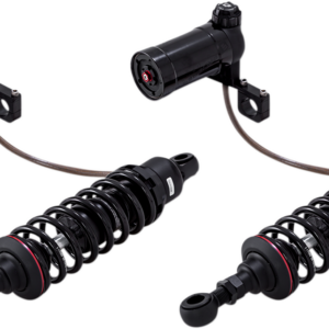990 Series Shocks with Remote Reservoir - 13" - Black - Heavy-Duty
