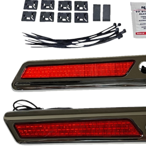 Latch Light - Saddlebag - Red - Chrome