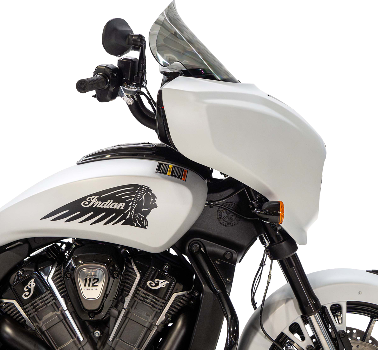 Flare® Windshield - 12" - Tint - Chieftain PowerPlus/Roadmaster PowerPlus