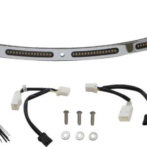 Windshield Trim - Sequential Turn Signals - Chrome