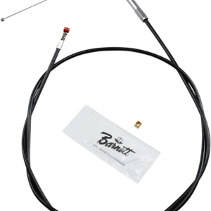 Black Vinyl Idle Cable - +6" Size - 48" Length