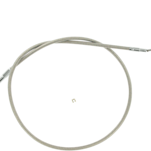 Stainless Steel Idle Cable - Dyna/FXR/Softail