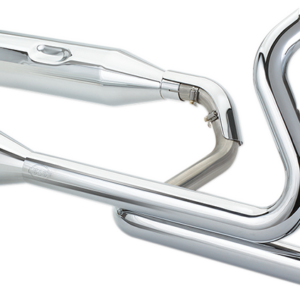 El Dorado Dual Exhaust System - Chrome - Black Thruster
