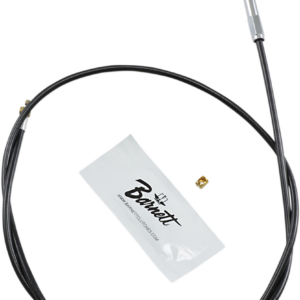 Black Vinyl Throttle Cable - +6" Size - 39-1/2" Length