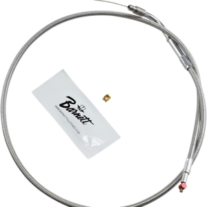 Stainless Steel Throttle Cable - Dyna/FXR/Softail