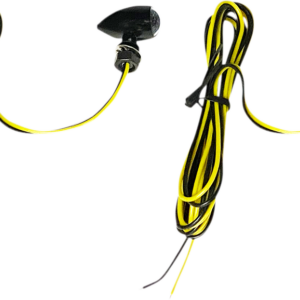 Micro Turn Signals - Amber - Black