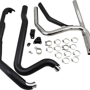 Powerport Dual Headpipes - Black
