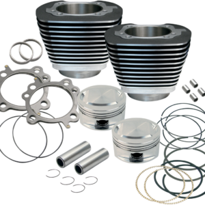 95" Big Bore Cylinder Kit - Wrinkle Black - Twin Cam