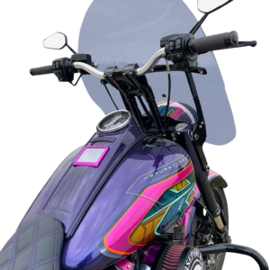 Billboard Flare® Windshield - 17-1/2" - Dark Smoke - '18-'25 Harley-Davidson®