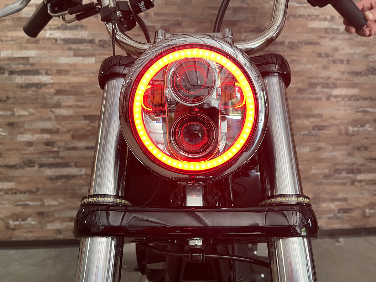 ProGLOW™ 5-3/4" Headlamp - with Mounting Ring - Chrome