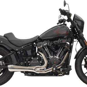 2-into-1 The Ripper Exhaust System with Megaphone Muffler - Short - Chrome - M8 Softail