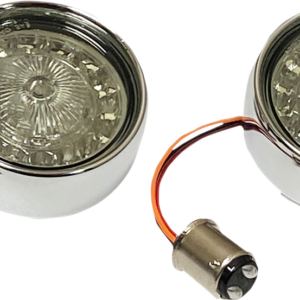 Turn Signal Insert - Red/Smoke