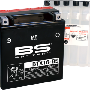 Battery - BTX16-BS (YTX)