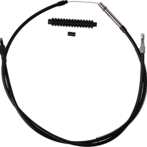 High-Efficiency Black Vinyl Clutch Cable - +6" Size