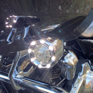 Bullet Turn Signal 1157 - Chrome - Smoke Lens