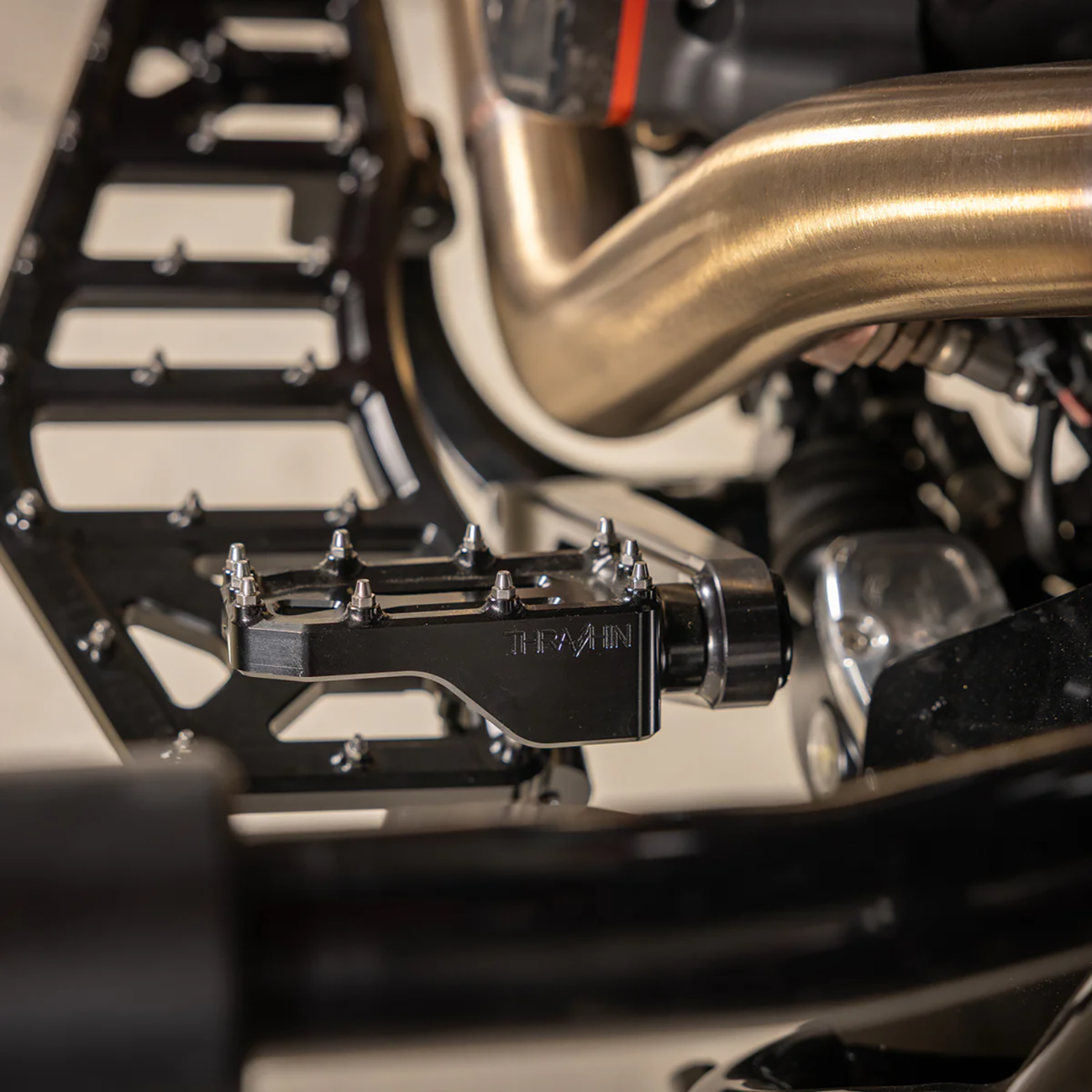 Aggressor Brake Pedal - Black - Touring