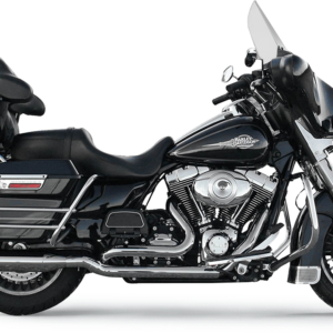 True-Dual Down Under Headpipes - Chrome - FL '09-'16